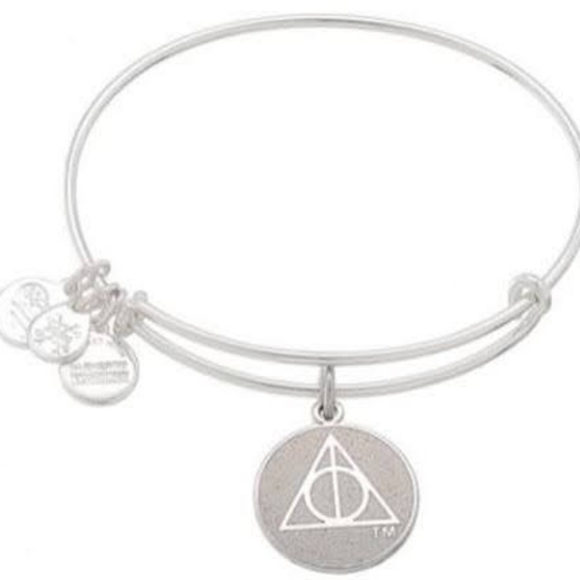 NEW Alex and Ani - Harry Potter Deathly Hallows  Bracelet - Shiny Silver Finish - Picture 4 of 4